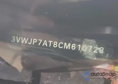 2012 Volkswagen Beetle 2.5L из США, поврежденный, VIN 3VWJP7AT8CM610728